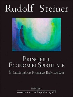 cover image of Principiul economiei spirituale în legătura cu problema reîncarnării